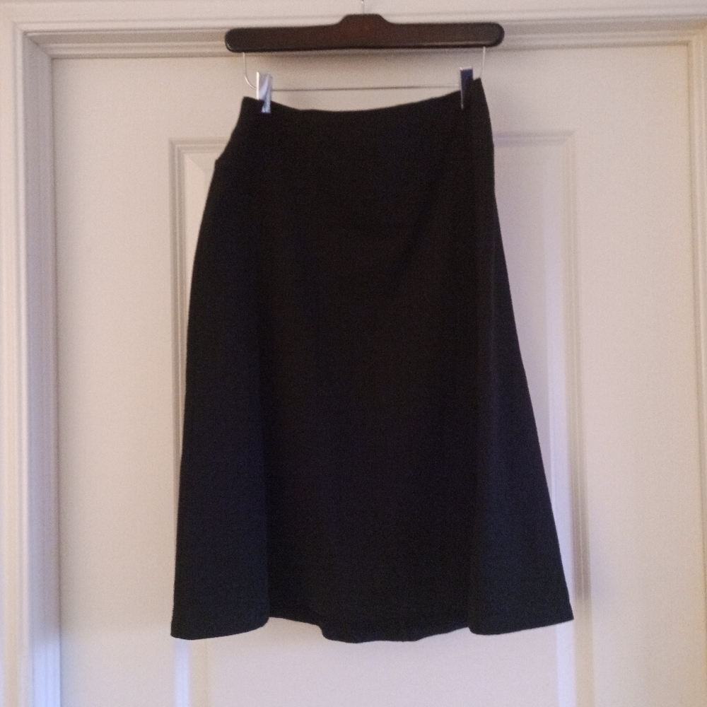 FIG Black A-Line Skirt XL